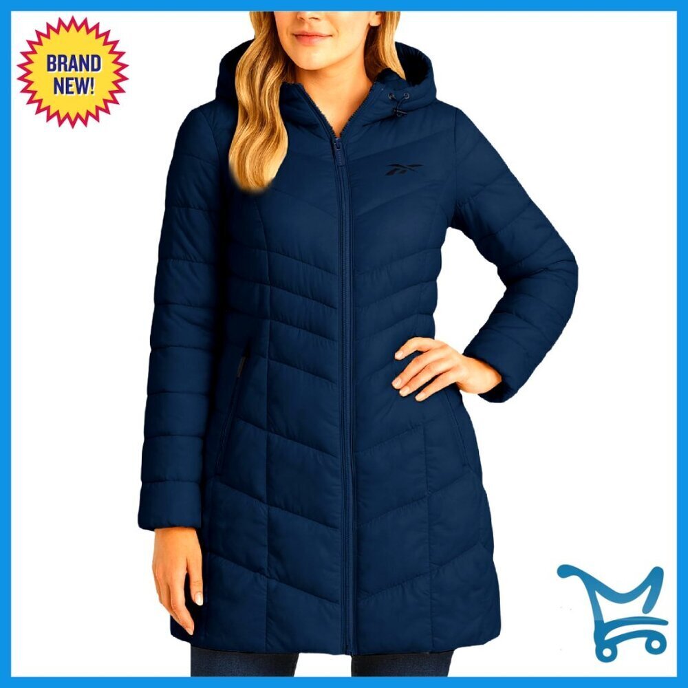 Long Puffer Coat Quilted Parka Winter Jacket Plus Size Oversized Chic